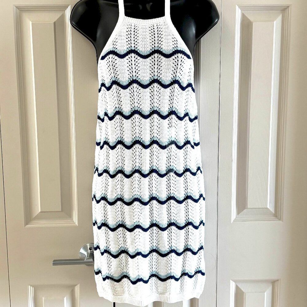 GUESS Originals x J Balvin Crochet Knit Halter Dress – Small